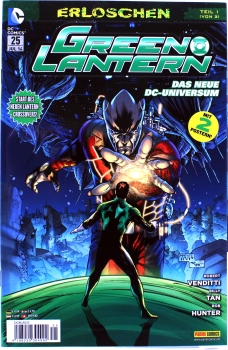 Green Lantern Comic (Das neue DC-Universum) Nr. 25: Erloschen Teil 1 von Panini